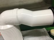 PVC Toilet Drainage Pipe / Discharge Pipe Anti Smell For Toilet Cistern Fittings