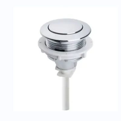 クロムメッキ シングルフラッシュトイレボタン フラッシュアクチュエーター 38mm/48mm/58mm 直径