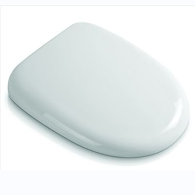 暖かい機能と白い柔らかい蓋付きのPP素材のゆっくり閉じるトイレットシート