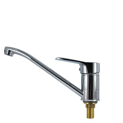 ブラス・コンストラクション 360 度回転 甲板に設置するための単柄浴室盆水道水槽