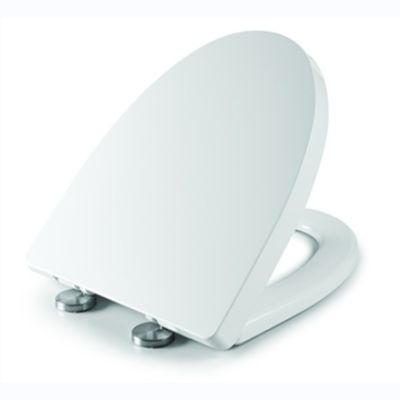 持続可能 バスルームのアップグレード シンプル シングル プレス 迅速 リリース 薄い トイレットシートカバー