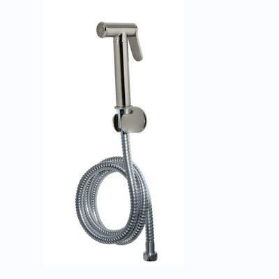 持続可能 ライトグレー 壁掛けのフックホルダー付きの手持ちのビデット トイレットスプレーヤー