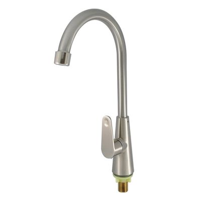 インダクションタップ シルバー亜鉛合金 キッチンシンク ポンプ 陶器 スポール 材料