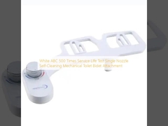 ホワイト ABC 500 タイム サービスライフ テスト 単一のノズル 自浄化機械 トイレ ビット付属品