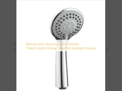 手動式 スクロール 設置 手洗い 浴室の水槽用 3 つの機能のシャワーヘッド