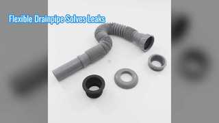 柔軟な洗面器の蛇口パイプ耐久性のあるシンク排水ホース